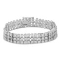Classic CZ Link Bracelet