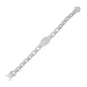 Emerald Solitaire Tennis Bracelet
