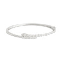 Nova Geometric Diamond Pattern Bangle