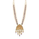 Mayura Kundan Pearl Long Necklace