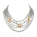 Noor-E-Gul Kundan Necklace Set
