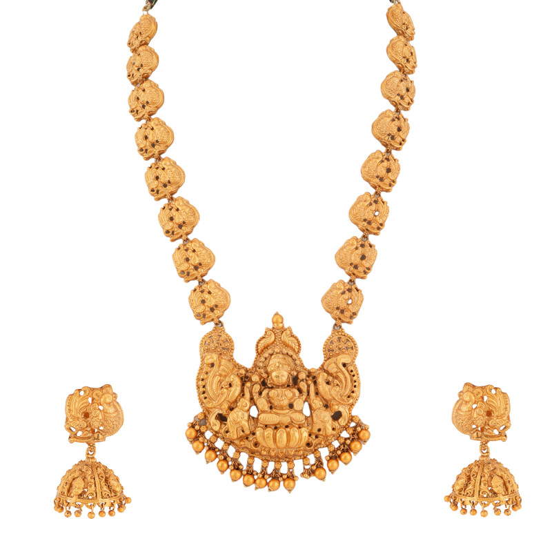 Lakshmi Temple Heritage Necklace Set