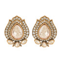 Noor Champagne Polki Necklace Set