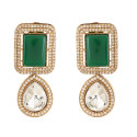Emerald Pearl Kundan Choker Set