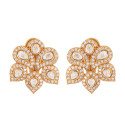 Noor Floral Polki Pendant Set