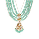 Amaira Long Kundan Necklace Set