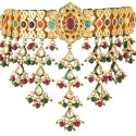 Royal Navratna Kundan Choker Set