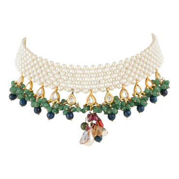 Kundan Jaal Necklace