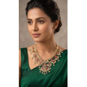 Mayura Heritage Temple Necklace Set