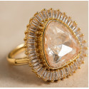 Champagne Polki Ring 