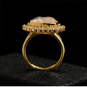 Champagne Polki Ring 