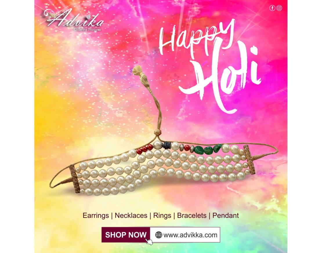 This Holi Wear Trending Multi Coloured Artificial Jewelry