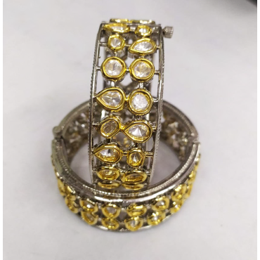 Chahna Imitation Polki Bangles Chahna Imitation Polki Bangles