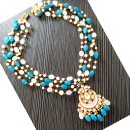 Aaliyah Pachi Kundan Bead Necklace Aaliyah Pachi Kundan Bead Necklace