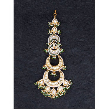 Double Moon Maang Tikka Double Moon Maang Tikka