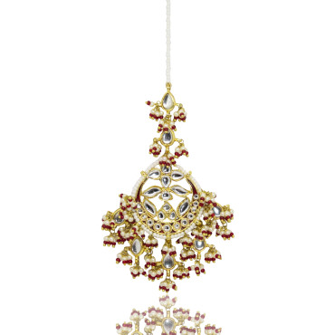 Delicate Red Maang Tikka Delicate Red Maang Tikka