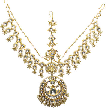 Kundan polki Mathapatti 