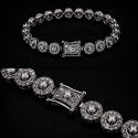 Halo CZ Bracelet | 925 Sterling Silver