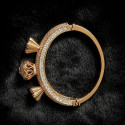 Cluster CZ Line Bracelet