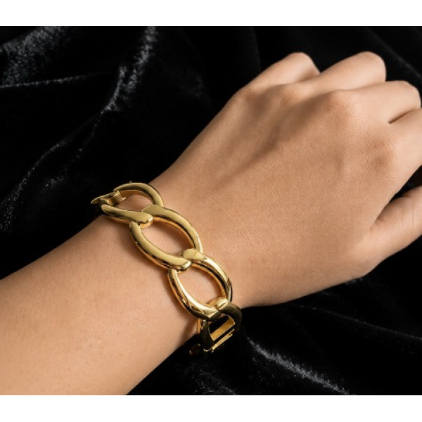 Gilded Link Bracelet