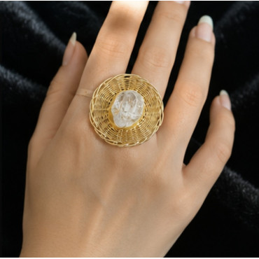 Halo Weave Ring