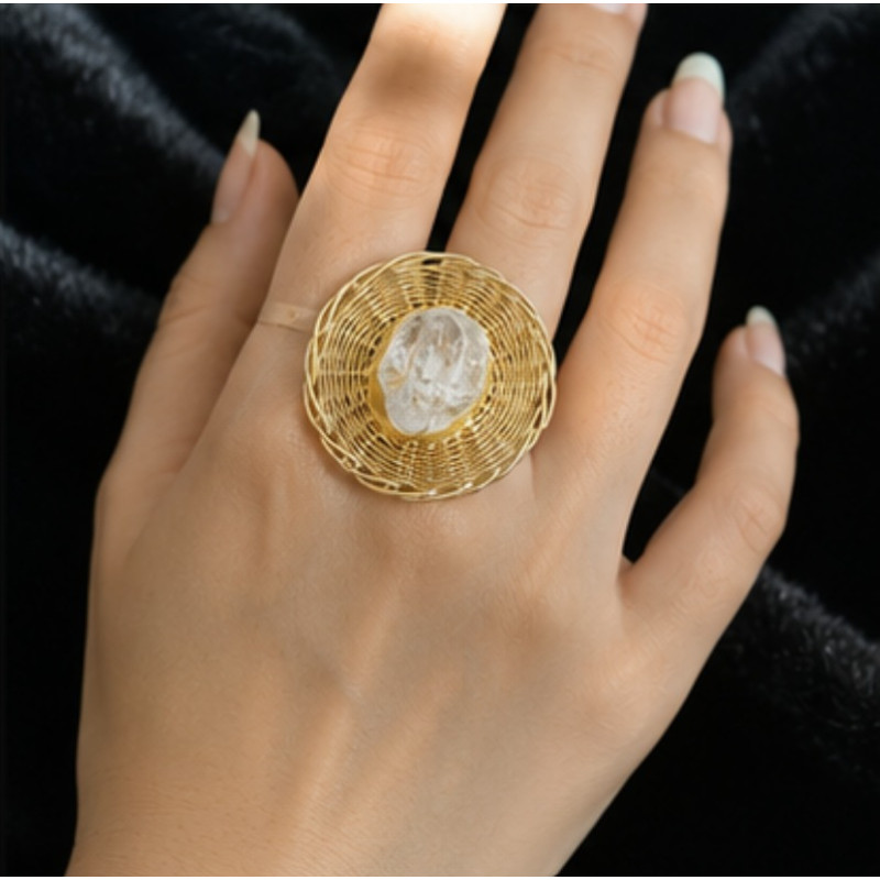 Halo Weave Ring