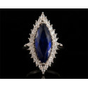 Midnight Marquis Ring