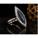 Midnight Marquis Ring