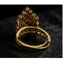 Ruby Sunburst Ring