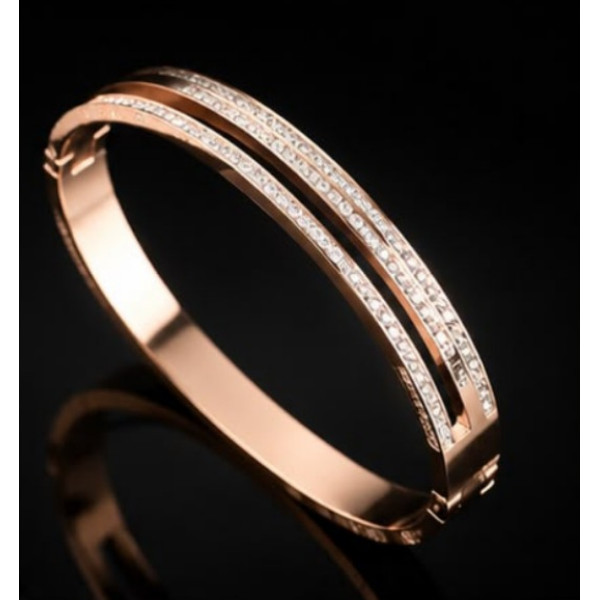 Stainless  Steel Stacking Bracelet