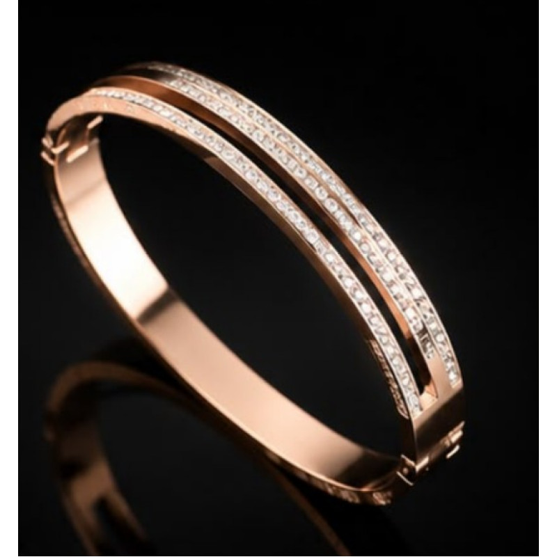 Stainless  Steel Stacking Bracelet