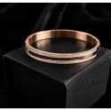 Stainless  Steel Stacking Bracelet