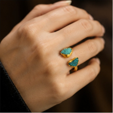 Terra Turquoise Ring