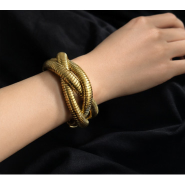 Trinity Coil Bracelet