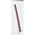 Ruby Red CZ Bracelet