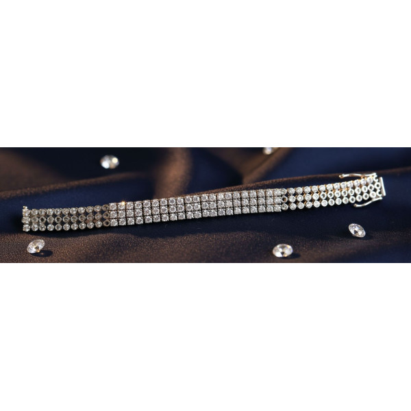 Classic CZ Link Bracelet