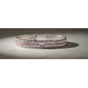 Pink CZ Statement Bracelet