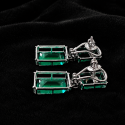 Gemline Emerald Drops | 925 Silver