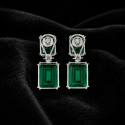 Gemline Emerald Drops | 925 Silver