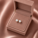 Classic Pearl Studs | 925 Silver
