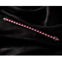 Ruby Teardrop CZ Bracelet